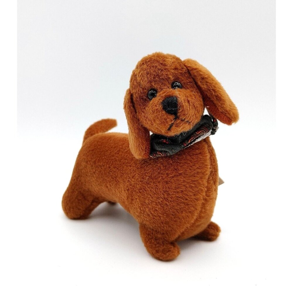 Vintage Cottage Collectibles Ganz Plush Schneider Dachshund 1995 By Lorraine